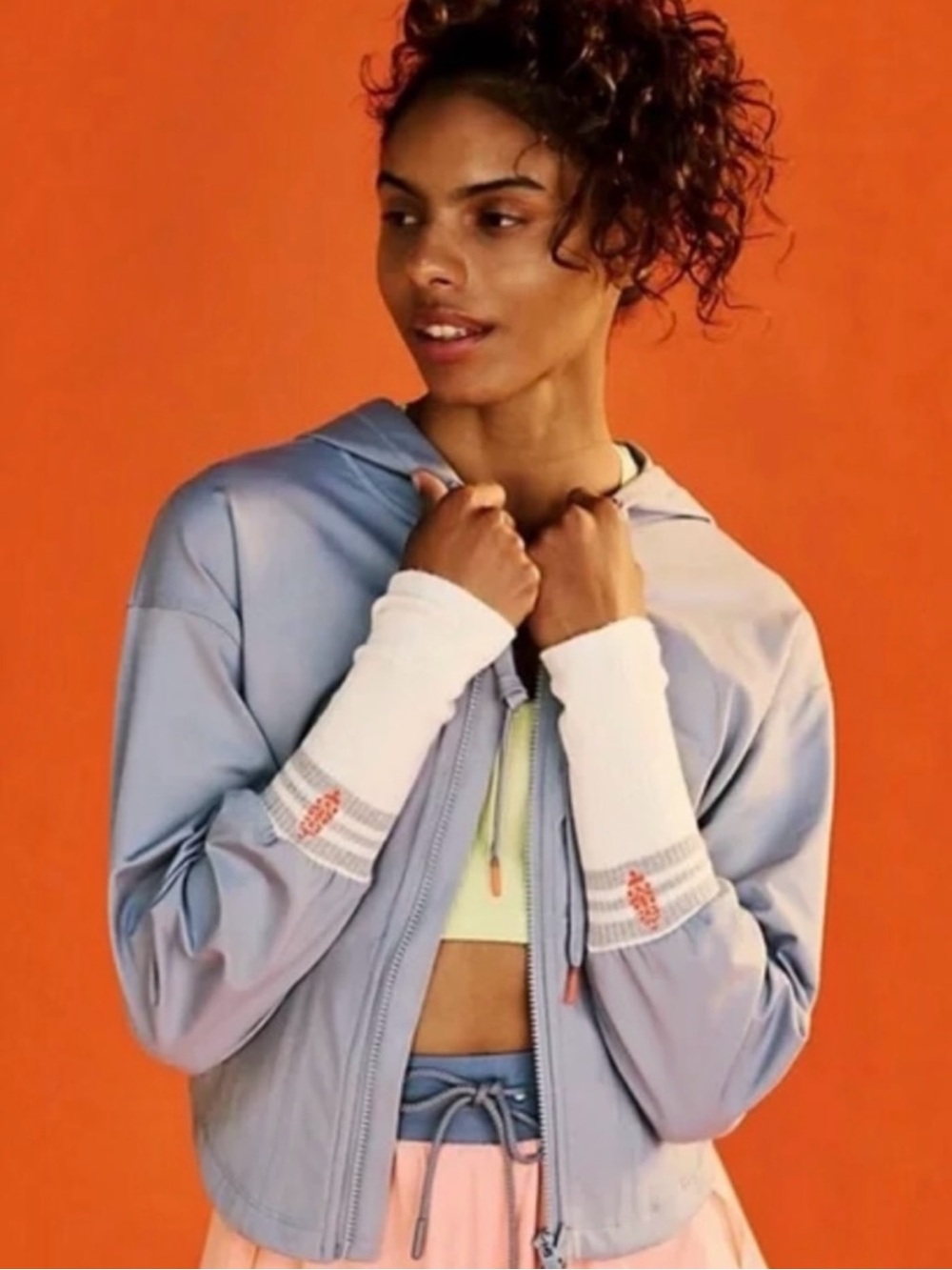 Free People • HTF 🦄 FP Movement Sock it to Me Layer Jacket || Large